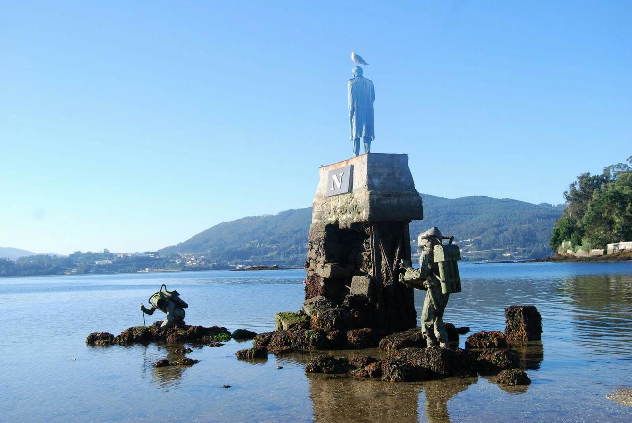 Hospedaje Bahia De San Simon Redondela Eksteriør bilde